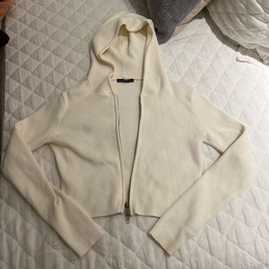 Brandy Melville Arden Crop Hoodie